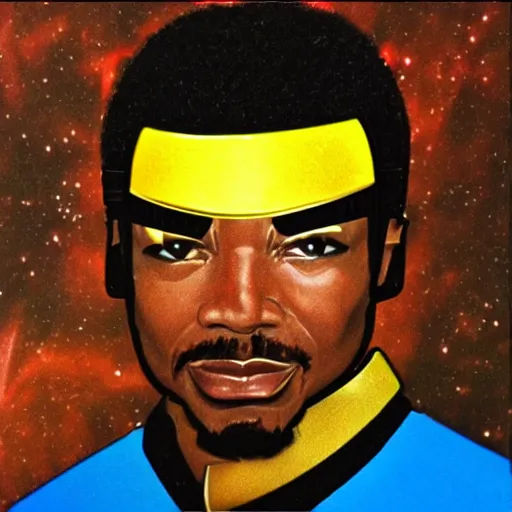 Image similar to Star Trek geordi laforge