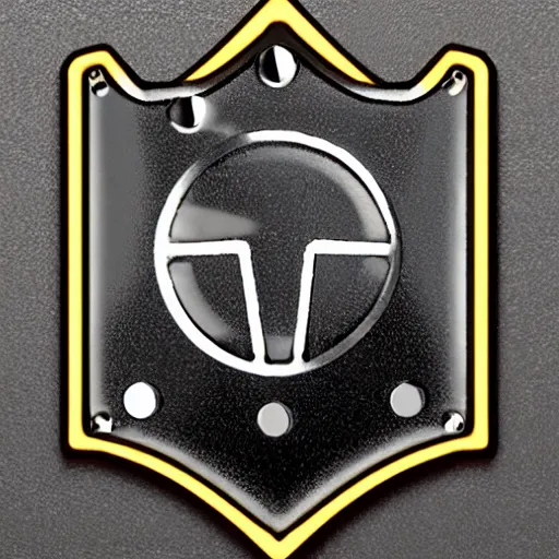 Prompt: magnet on a shield, icon
