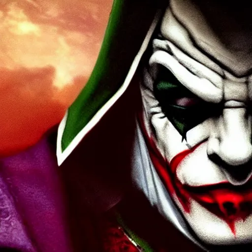 Prompt: ezio auditore as the joker, 8 k, very detailed, very intricate,