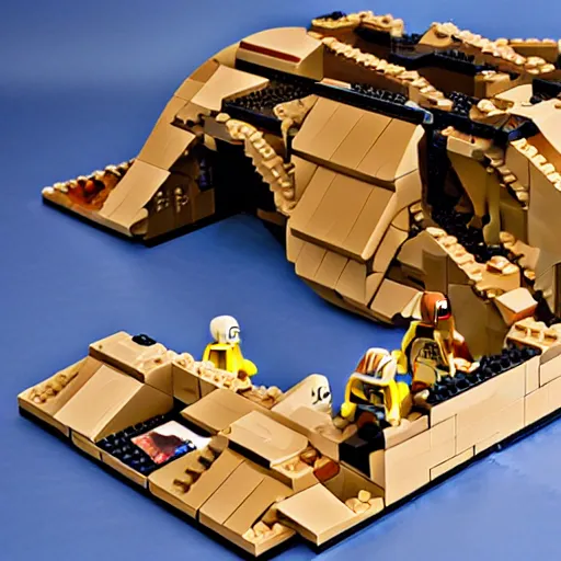 Image similar to lego set of the movie dune