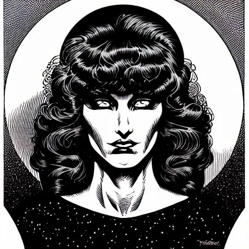 Image similar to portrait of a woman by Philippe Caza