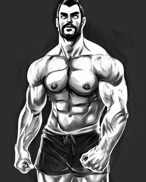 Image similar to gigachad luigi bodybuilder in winter by ilya kuvshinov, ernest khalimov body by krista sudmalis, super mario bros symmetrical face concept art, hyper realistic, intricate, elegent, highly detailed, digital painting, concept art, smooth, sharp, focus, illustration, art by artgerm and greg rutkowski and alphonse mucha, artstation