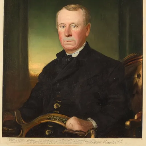 Image similar to Portrait of Ben Ethel Governor General