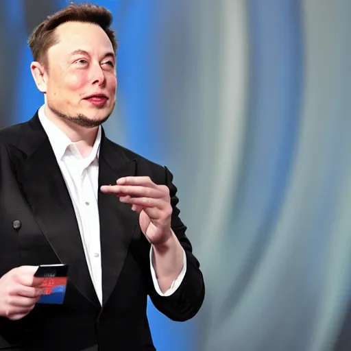 Prompt: elon musk's credit card info