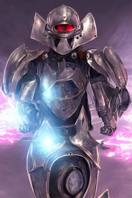 Image similar to helmet armor guardian destiny in witch queen illumination ray tracing hdr fanart arstation by sung choi robot ninja mask and eric pfeiffer and gabriel garza and casper konefal