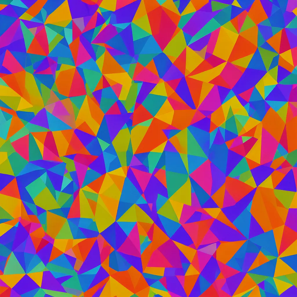 Image similar to geometric tessellation, bright colors, ephemeral, dreamy, highly detailed, 4 k, 8 k