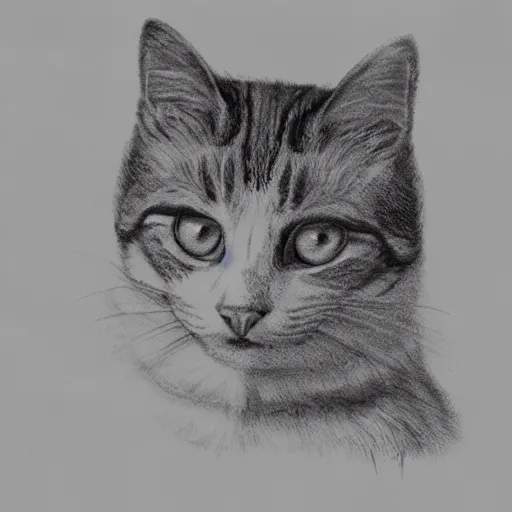 Image similar to cat, illustration