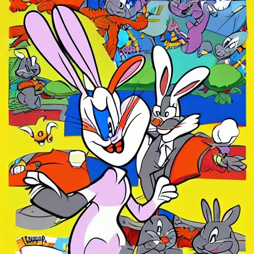 Image similar to bugs bunny multiverse