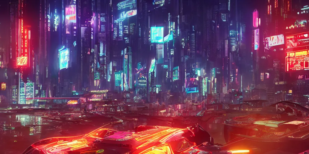 prompthunt: cyberpunk Hong Kong, Cyberpunk 2077, hdr, ultra