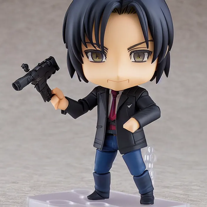 Image similar to Keanu Reeves, An anime nendoroid of Keanu Reeves, figurine, detailed product photo