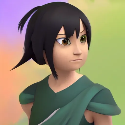 Image similar to toph from avatar the last bender in real life, photorealistic, 4 k blender, trending on art station