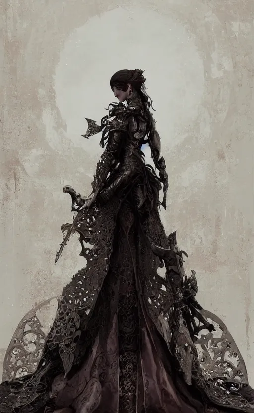 Prompt: imperial princess knight gothic girl. intricate, centered, amazing composition, by ruan jia, by robert hubert, by zhang kechun, illustration