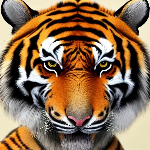 Prompt: tiger pattern : : fur : : octane render, 3 d render, texture map, hair map, fur map, unreal engine 5 : : 8 k