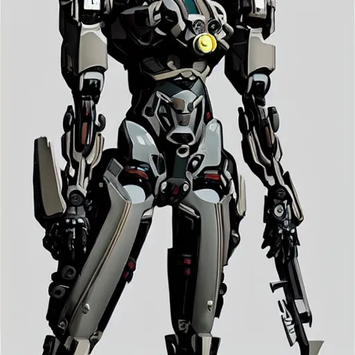 Image similar to a mecha version of a african woman, no irises, very symmetrical face, highly detailed, widow maker, by vitaly bulgarov, by yoji shinkawa, by joss nizzi, by ben procter, by steve jung, metal gear solid, transformers cinematic universe, conceptartworld, pinterest, artstation, unreal engine