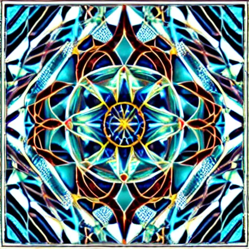 Prompt: sacred geometry