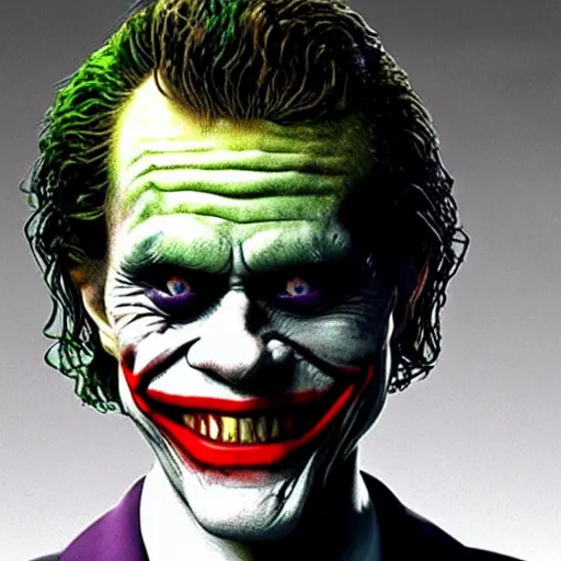 Prompt: Willem Dafoe as the joker