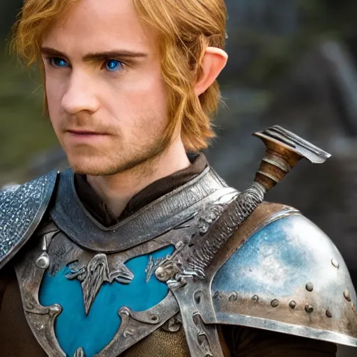 Prompt: link from Zelda in Game of Thrones, 4k