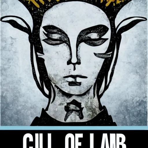 Image similar to cult of the lamb