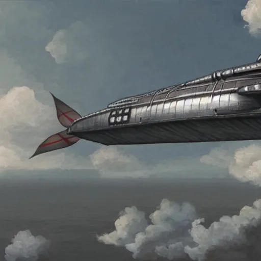 Prompt: last exile airship