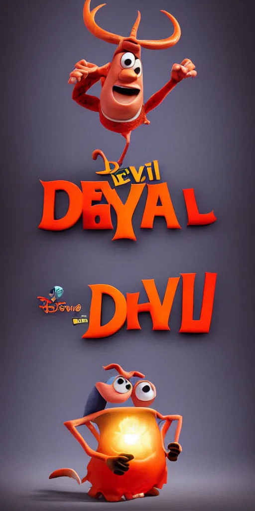 Image similar to pixar devil