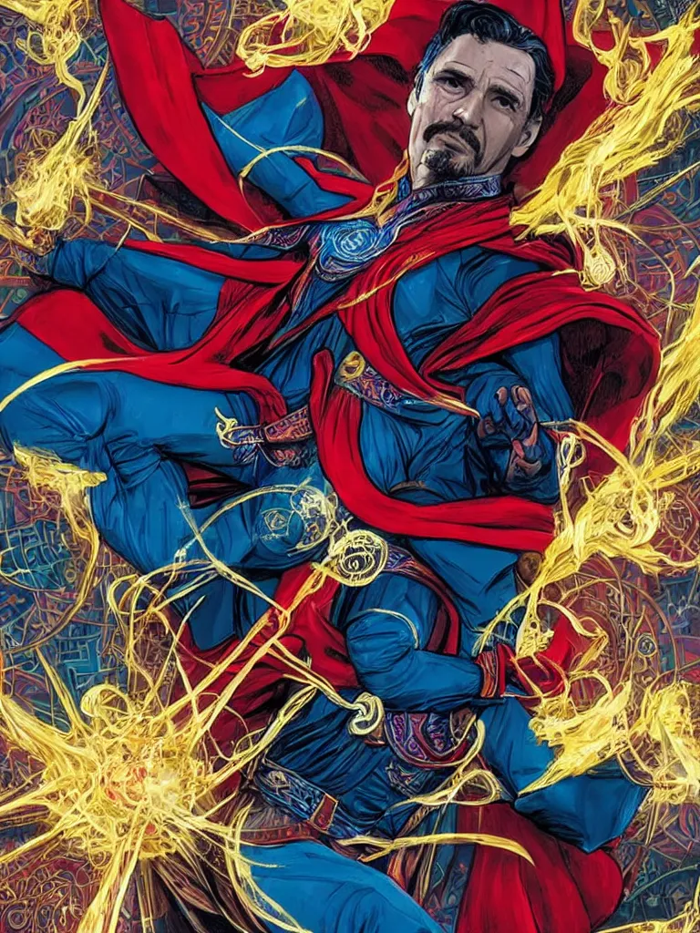 Image similar to Paquito Diaz as Doctor Strange