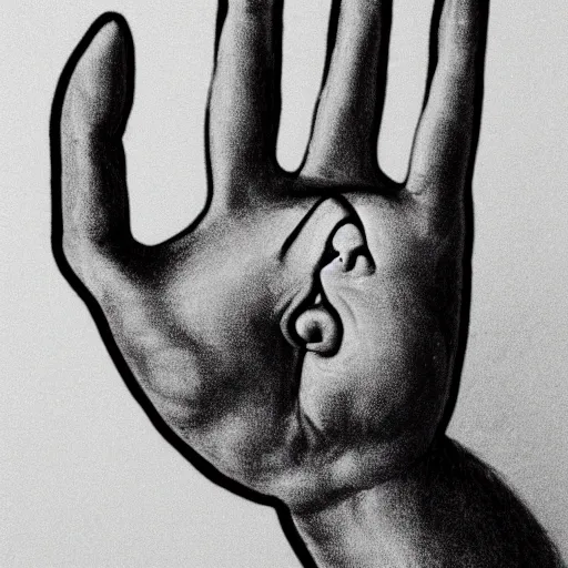 Image similar to anatomically correct hands
