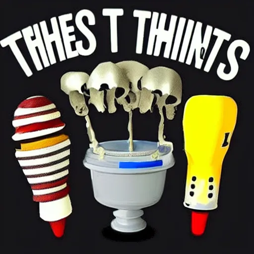 Image similar to the most random things ever.