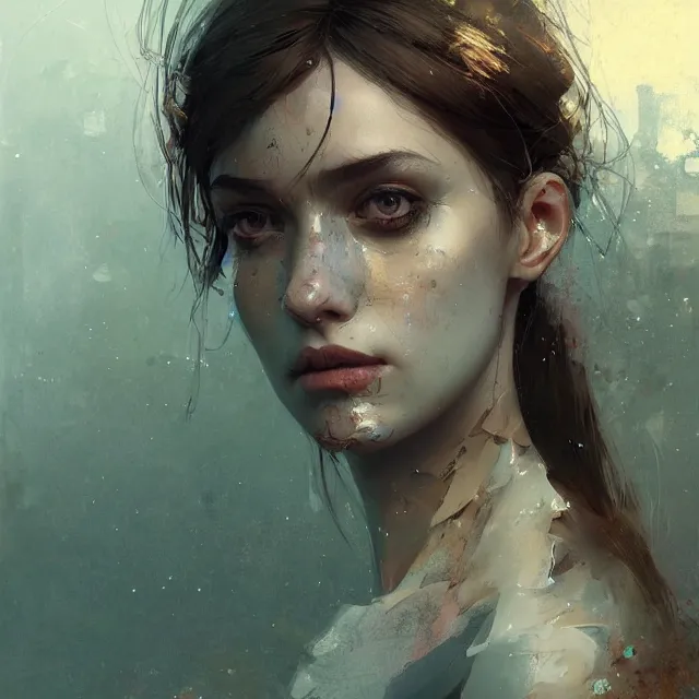 Image similar to beauty girl, hyper detailed, insane details, intricate, elite, elegant, luxury, by ismail inceoglu dragan bibin hans thoma greg rutkowski alexandros pyromallis rene maritte illustrated, perfect face, fine details, realistic shaded, fine - face, pretty face