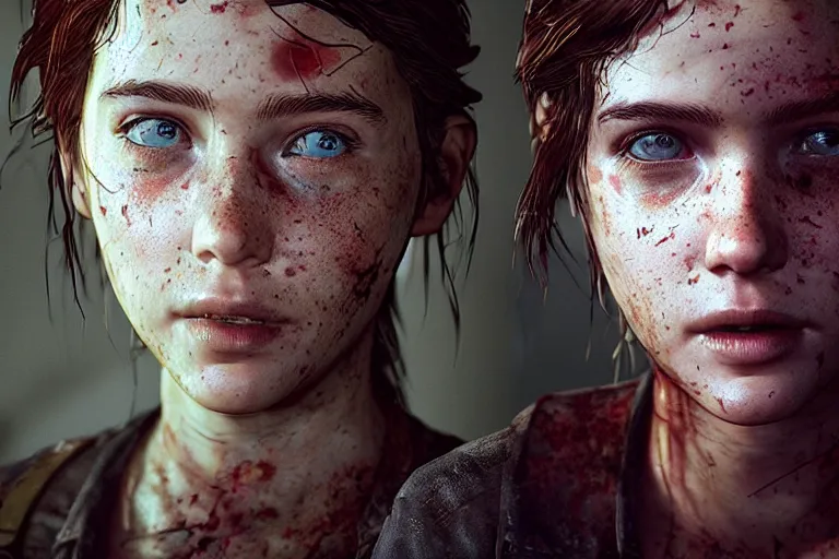 Pictures The Last of Us 2 Ellie Face female 3D Graphics 1080x1920