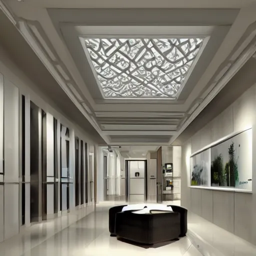 Image similar to white television ceiling elevator