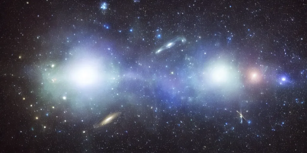 Photo Beyond The Edge Of The Universe Outside Of Space Stable Diffusion