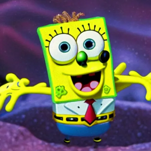 Image similar to ultrarealistic spongebob with fine skin details, pores, and vellus hairs