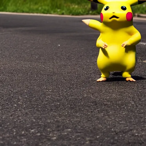 Prompt: middle aged pikachu with a five o'clock shadow, award winning professional photography