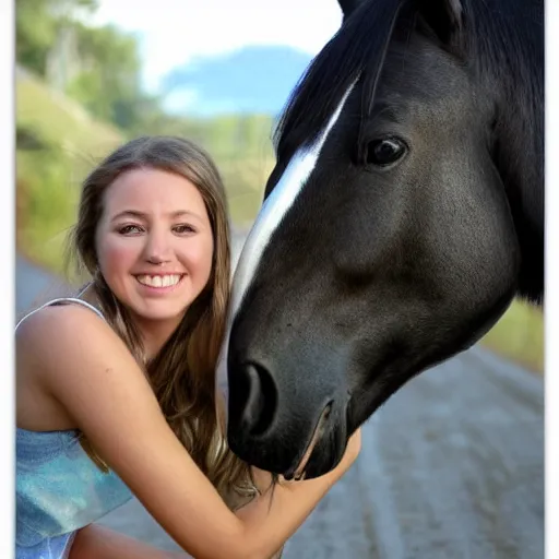 Image similar to my best friend is a horse