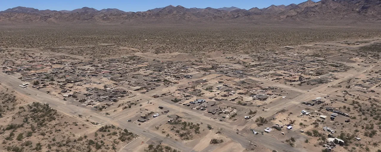 Image similar to town of Agua Fria exploding