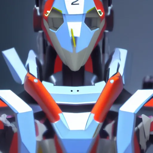 Image similar to neon Genesis evangelion 01 mech concept art close up shot face, 3d art, vfx, octane render, unreal engine, blender