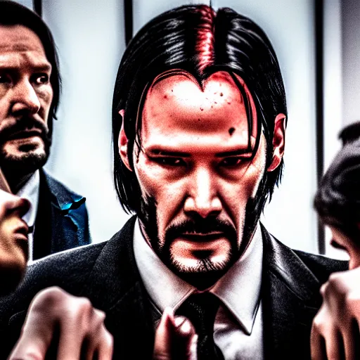 john wick 5 movie poster, Stable Diffusion