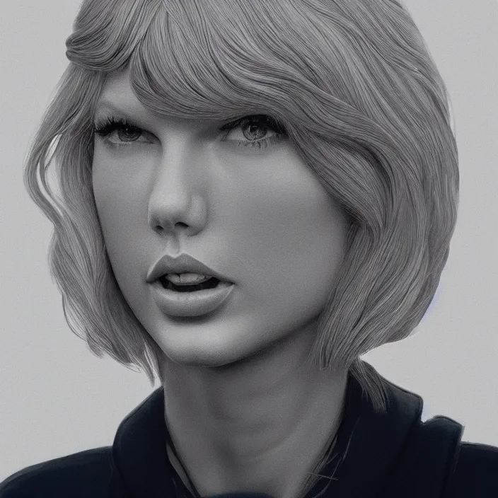 Image similar to portrait of taylor swift as a joe biden. intricate artwork. by tooth wu, wlop, beeple, dan mumford. octane render, trending on artstation, greg rutkowski very coherent symmetrical artwork. cinematic, hyper realism, high detail, octane render, 8 k, iridescent accents