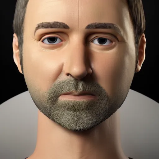 Image similar to hyperrealistic image of! trey parker!, stunning 3 d render, inspired by istvan sandorfi & greg rutkowski & thomas eakes & xiang duan, perfect facial symmetry, dim volumetric cinematic lighting, 8 k octane comprehensive render, extremely hyper - detailed, incredibly lifelike attributes, intricate, real flesh texture, masterpiece, artstation, stunning,