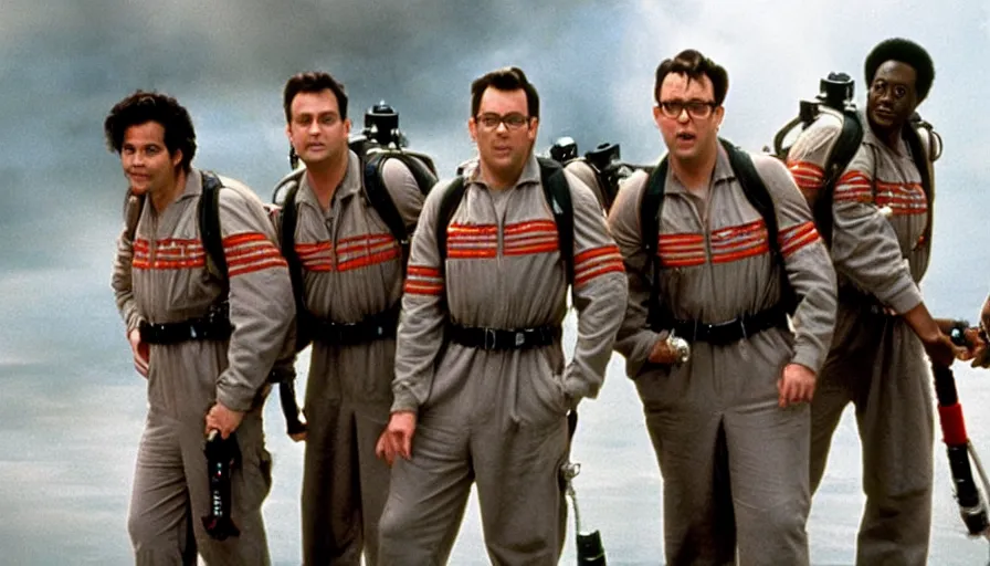 Prompt: big budget remake of ghostbusters