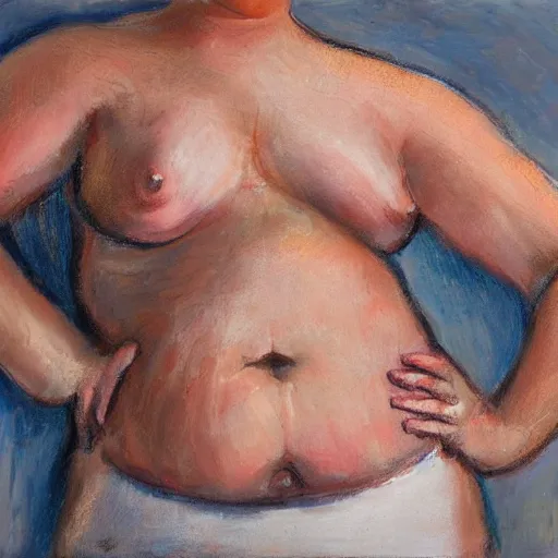 Image similar to portrait of her belly