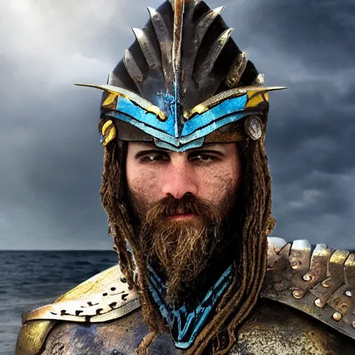 Image similar to photo of an Atlantean warrior