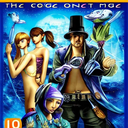 Image similar to “ the cover of magic pengel for playstation 2 ”
