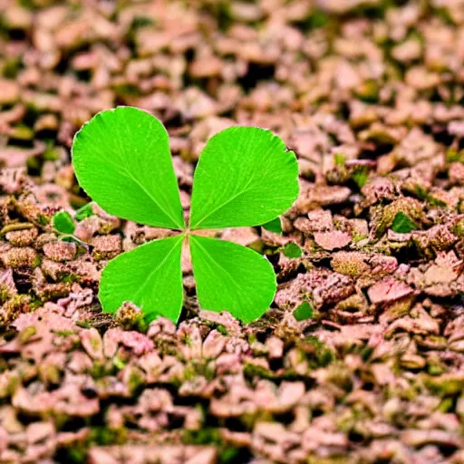 Image similar to a clover with millions of leafes