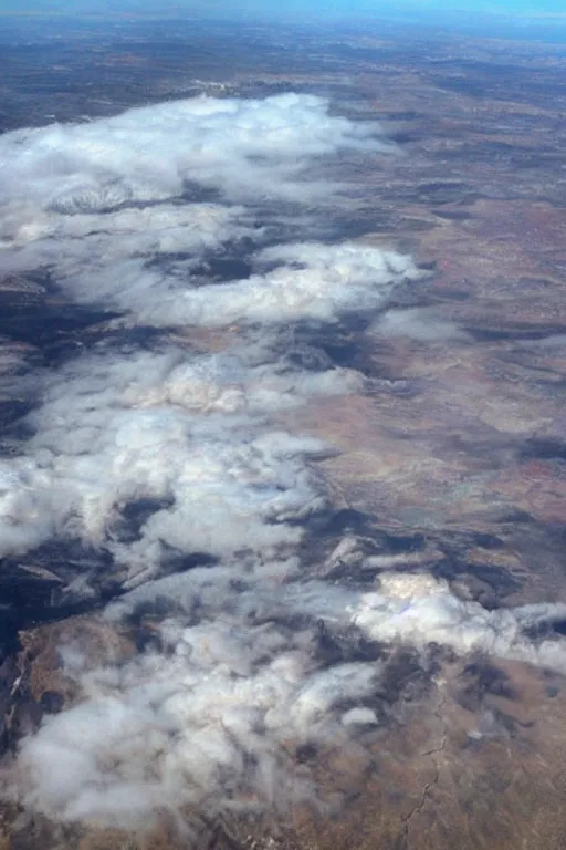 Image similar to photograph of giant crack!!!!!!!!! in! the! clouds!!!!!!!!!!!!!!!!!! above southern california city