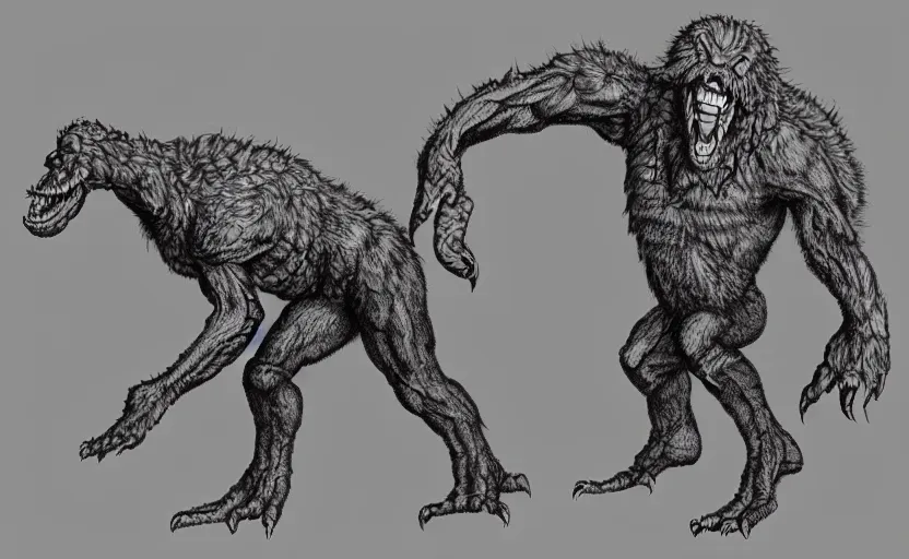 Image similar to scientific illustration of giant monster anatomy, how the legs would support the weight of a monster hundreds of tons heavy