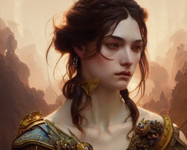 Image similar to photography of bruno walpoth, deep focus, d & d, fantasy, intricate, elegant, highly detailed, digital painting, artstation, concept art, matte, sharp focus, illustration, hearthstone, art by artgerm and greg rutkowski and alphonse mucha