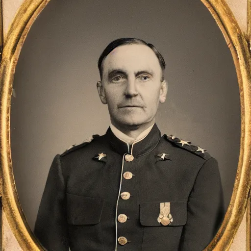 Image similar to photo of portrait of a military general in uniform