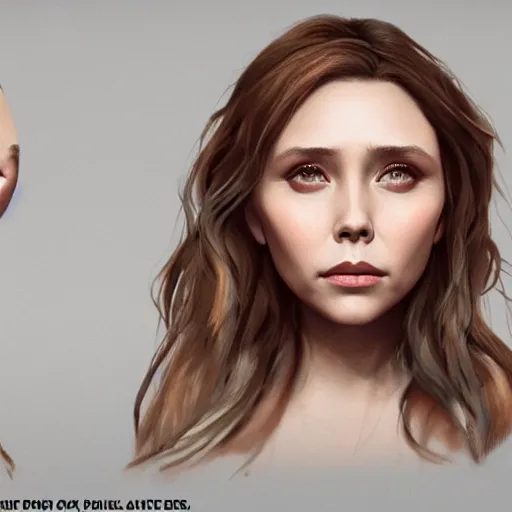 Image similar to melon!! has an [ [ elizabeth olsen face ] ]!!, trending on zbrush, unreal engine 5, cgsociety contest winner, intricate, detailed, 4 k quality, concept art