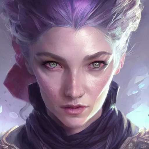 Image similar to violetmyers, d & d, fantasy, portrait, highly detailed, digital painting, trending on artstation, concept art, sharp focus, illustration, art by artgerm and greg rutkowski and magali villeneuve